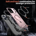 thumbnail image 4 of MYKOMI Magnetic Case for iPhone 17 Pro Max,Military Grade Protection Heavy Duty Shockproof with Rotating Ring Kickstand Case Cover for iPhone 17 Pro Max, 4 of 6