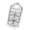 Transparent White, variant on Space Saving Rotating Makeup Storage Case Versatile Makeup Holder with Rotating Base for Easy Access Beauty Storage Box