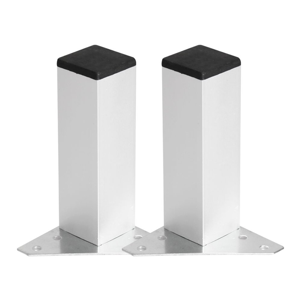 6 Inch Furniture Legs Aluminium Alloy Feet Table Shelves Leg