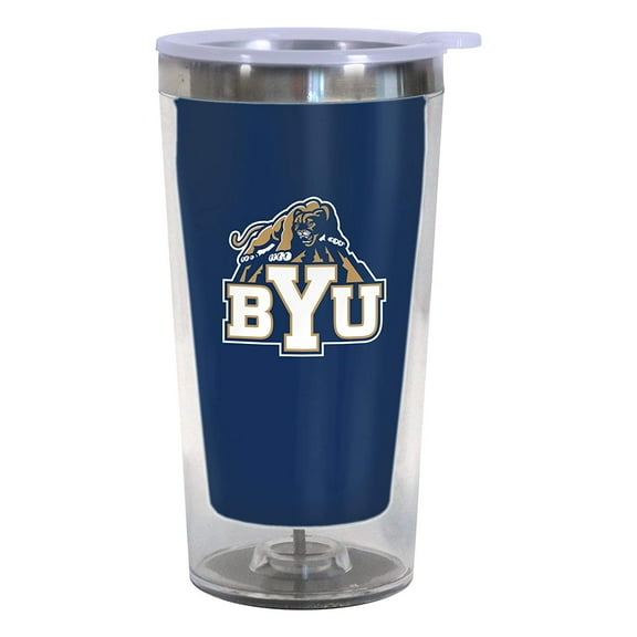 Brigham Young Cougars 16-Ounce Color Change Tumbler with Lid