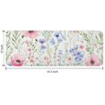 thumbnail image 7 of Pioneer Flower Floral Print Pattern Kitchen Rug Mat,Kitchen Runner Rugs Non Skid Washable,Decorative Kitchen Floor Mats for Kitchen,Sink,Laundry,17"x47.2", 7 of 7