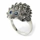 thumbnail image 4 of Minnieouse anillo de erizo con diamantes de imitación para mujer, regalos de boda para fiesta de cumpleaños, anillo de joyería de animales Type10 NO10 Minnieouse PS13580-02, 4 of 6