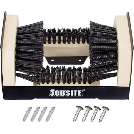 

JobSite Boot Scrubber - The Original Shoe Scraper & Cleaner Brush