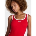 thumbnail image 4 of No Boundaries Seamless Trimmed Romper, Women's XS-XXXL, 4 of 5
