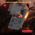 thumbnail image 2 of Consola de juegos portátil RG351V, sistema de código abierto, consola de juegos Retro con Chip RK3326 con 5000/7000/15000 juegos clásicos, pantalla IPS de 3,5 pulgadas, 2 of 6