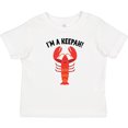 thumbnail image 3 of Inktastic Lobster Funny Im a Keepah Boys or Girls Baby T-Shirt, 3 of 5