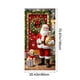 thumbnail image 3 of Seyotauo Christmas Door Cover Decoration Santa Claus Front Door Cover Xmas Hanging Banner Santa Background for Home Holiday Christmas Decoration, 3 of 6