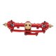 thumbnail image 1 of Conjunto de eje delantero completo de aleación de aluminio para Axial SCX24 AXI90081 1/24 RC Car PartsRed, 1 of 14