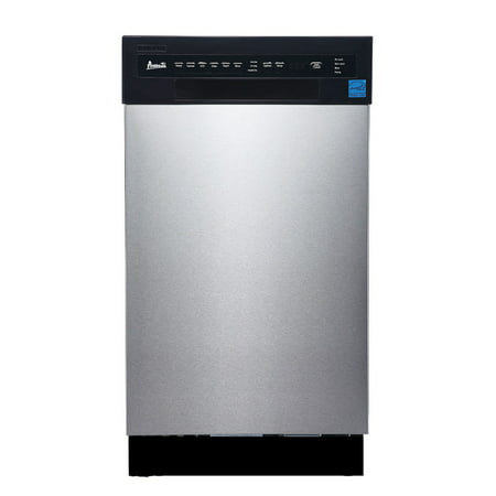 Avanti DW1833D3SE 18 Inch Wide 8 Place Setting Energy Star Rated Built-In Full (Best 18 Inch Dishwasher Built In)