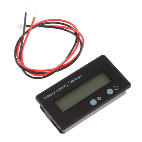 jinwen Capacity display of the LCD battery. Voltmeter tester GY-6S Blue
