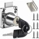 thumbnail image 1 of Cabinet Lock, Desk Drawer Lock, Cabinet Door Lock, Cylinder Cabinet Lock Use With 2 Keys, For Closing Cupboards, Drawer, Wardrobe Etc, Thick And Durab, 1 of 5