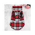 thumbnail image 4 of 1 Pieces Pet Plaid Shirt, Dog Clothing, Soft Pet Clothes For Dogs And Cats To Wear In All Seasons, 4 of 5