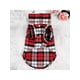 thumbnail image 4 of 1 Pieces Pet Plaid Shirt, Dog Clothing, Soft Pet Clothes For Dogs And Cats To Wear In All Seasons, 4 of 5