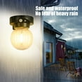 thumbnail image 6 of Solar Powered Motion Sensor Wall Light | Warm White Led Outdoor Security Lamp | Ip65 Waterproof for Garden, Garage, Pathway | 4M Detection Range | Auto On/Off | Easy Installation (1 Pack), 6 of 6