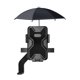 thumbnail image 1 of Soporte para teléfono motocicleta, protección antivibración, giratorio, fácil instalar, para bicicleta, abrazadera para teléfono, soporte para Espejo retrovisor negro, 1 of 8