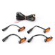 thumbnail image 1 of 4pcs 12V Car LED Grille Light High Brightness Accessory Fit for Toyota Tacoma 2016?2020Yellow Lens Yellow Light, 1 of 5