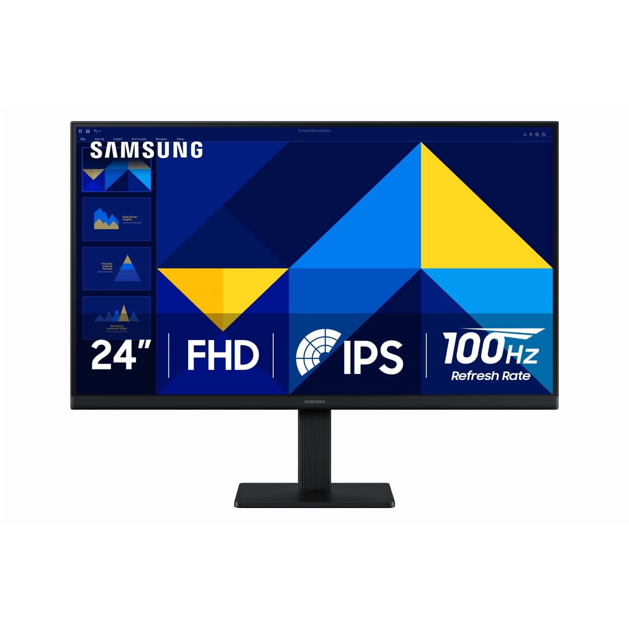 Samsung 24" Essential S3 (S30GD) FDH IPS 100Hz Monitor - LS24D300GANXZA