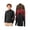 Black/Red/Brown, variant on Boys Thermal Shirt 3-Pack, Boys Undershirts, Solid Color Turtleneck Long Sleeve Base Layer Tees for Kids 7-15Y