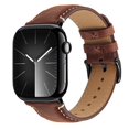 thumbnail image 1 of Correas de piel compatibles con Apple Watch de 44 mm para hombre, 1 of 6