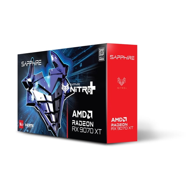 Sapphire Nitro+ AMD Radeon™ RX 9070 XT Gaming OC 16GB Dual HDMI/Dual DP
