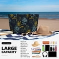 thumbnail image 5 of Xecao Sunflowers for versatile beach bag for women includes zipper pockets and waterproof material, ideal for vacations and adventures., 5 of 7