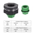 thumbnail image 5 of Uxcell G3/4 Thread Bulkhead Tank Adapter with PPR Plug Fitting 1 Set, 5 of 5