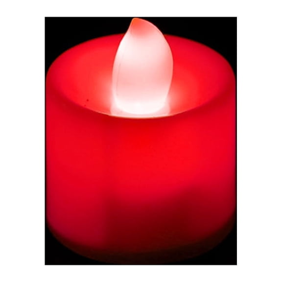 lanema Battery Powered LED Candle Light Plastic Colorful Candles Tea Lights Wedding