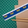 thumbnail image 3 of Superman Rainbow Shield Logo 12 Inch Standard and Metric Plastic Ruler, 3 of 4