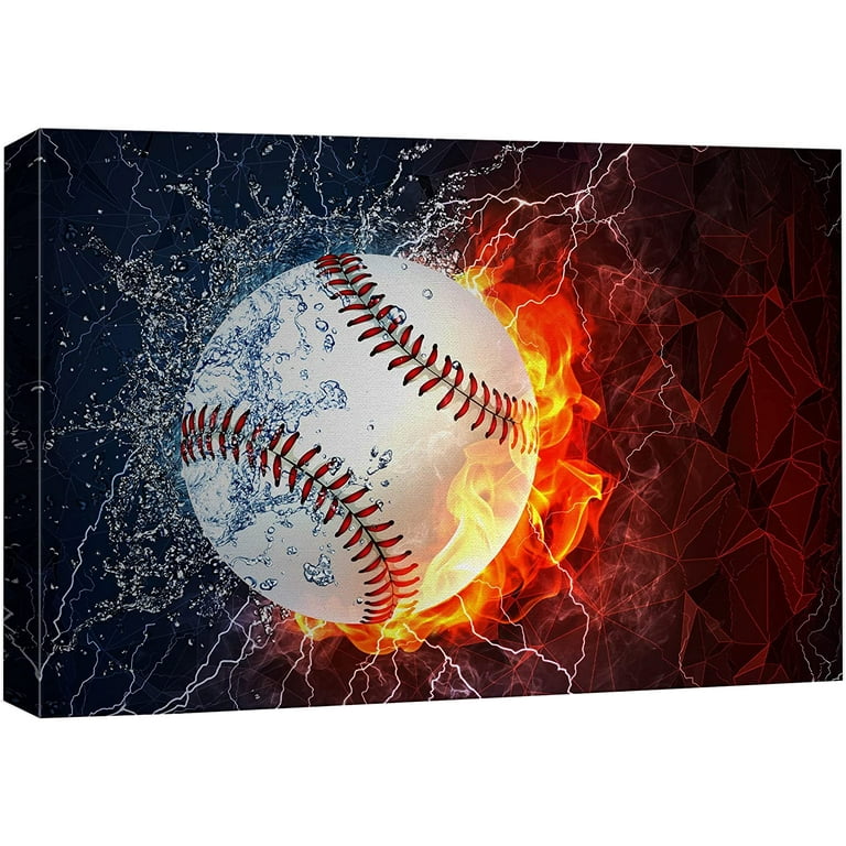 Baseball Canvas Art