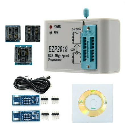 

EZP2019 High Speed USB SPI Programmer Fast Read Support 32M Flash Memory 24 25 93 EEPROM Flash Bios Chips