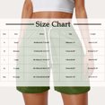 thumbnail image 4 of Dianli Elastic Waist Drawstring Side Pocket Casual Shorts Solid Color Fashionable Workwear Sports Shorts Lightweight Breathable Everyday Casual Side Pocket Shorts, 4 of 9