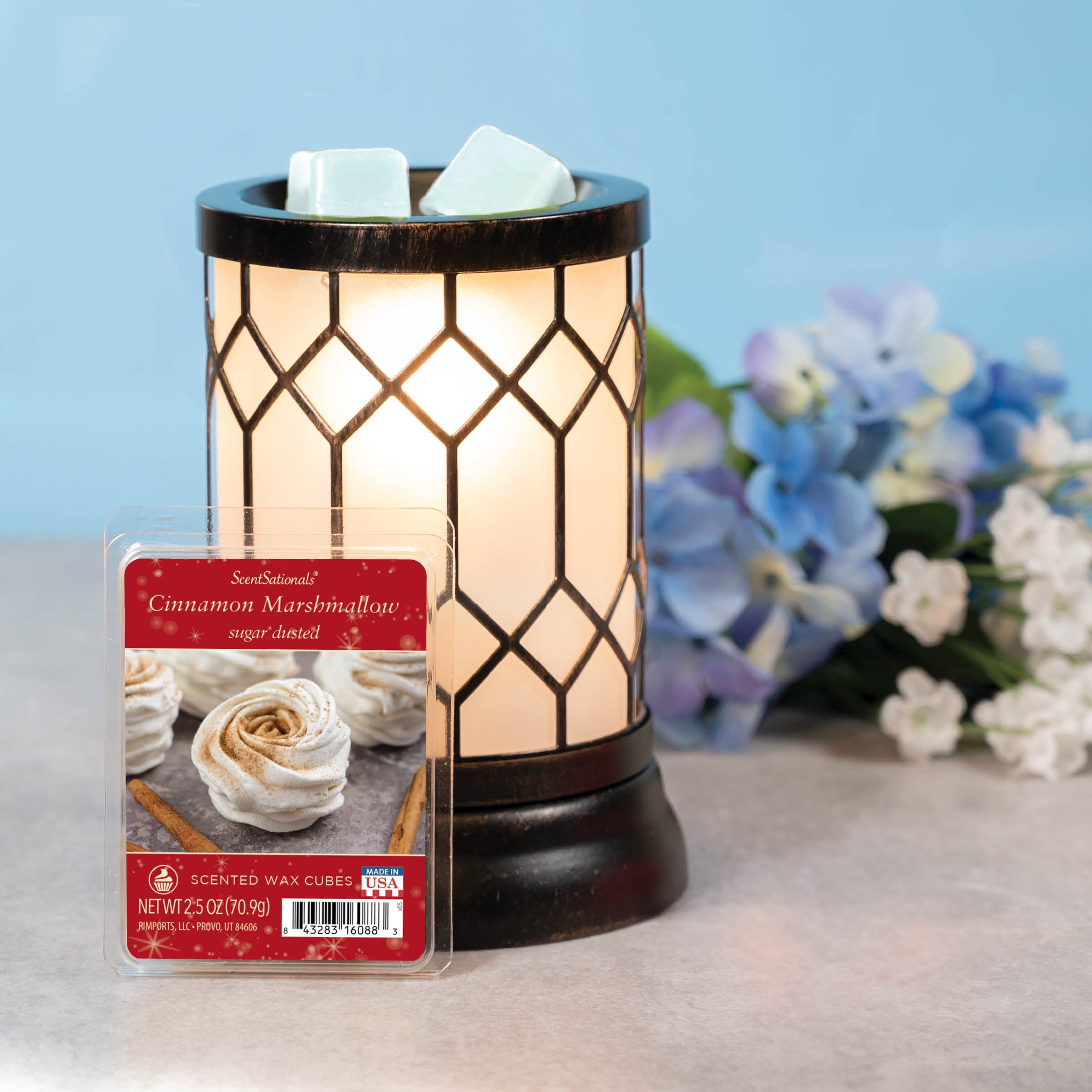 Scentsationals Cinnamon Marshmallow Scented Wax Melts, 2.5oz