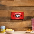 thumbnail image 3 of Georgia Bulldogs 6" x 11" Welcome Home Wood Wall Sign with Rope Hanger, 3 of 4