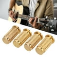 thumbnail image 4 of Guitar Bridge Anchors, Easy Installation Accuracy Design Metal Guitars Bridges Bushing   For Electric Guitars Gold, 4 of 8