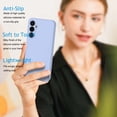 thumbnail image 6 of Cute Galaxy A17 5G Silicone Case for Women - Soft TPU Protective Cover,Rugged Shockproof TPU Bumper, Hard PC Back, Military-Grade Drop Slim Fit for Samsung Galaxy A17 5G 2025, Purple, 6 of 7