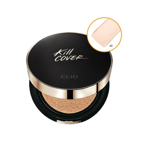 Clio Kill Cover Fixer Cushion + Refill 15g - 02 Lingerie