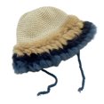 thumbnail image 1 of Bonnet d'Hiver de Couleur Contrastante pour Femmes, 1 of 8