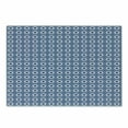thumbnail image 1 of Navy Blue Cutting Board, Moroccan Traditional Tile Motifs with Floral Elements in Blue, Decorative Tempered Glass Cutting and Serving Board, Small Size, Violet Blue Pale Blue, by Ambesonne, 1 of 1