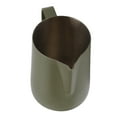 thumbnail image 4 of Frothing Jug Pitcher, Multipurpose Milk Frother Cup Falcon Beak Design 304 Stainless Steel 600ML  For Home White,OD Green, 4 of 8