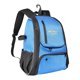thumbnail image 4 of Mochila de Béisbol, Bolsa de Softbol, ​​mochila de Poliéster Versátil Y Práctica con Compartimento para Zapatos para Jugadores de Baloncesto (adultos) Azul, 4 of 8