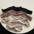 thumbnail image 3 of Godderr Toddler Baby Girls Boys Cotton T-Shirt Unisex Baby Long Sleeved Undershirt Infant Spring Autumn Undershirt Top, 3 of 6