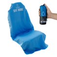 thumbnail image 1 of Toalla de coche, sudadera con capucha, funda portátil de microfibra azul, 1 of 7