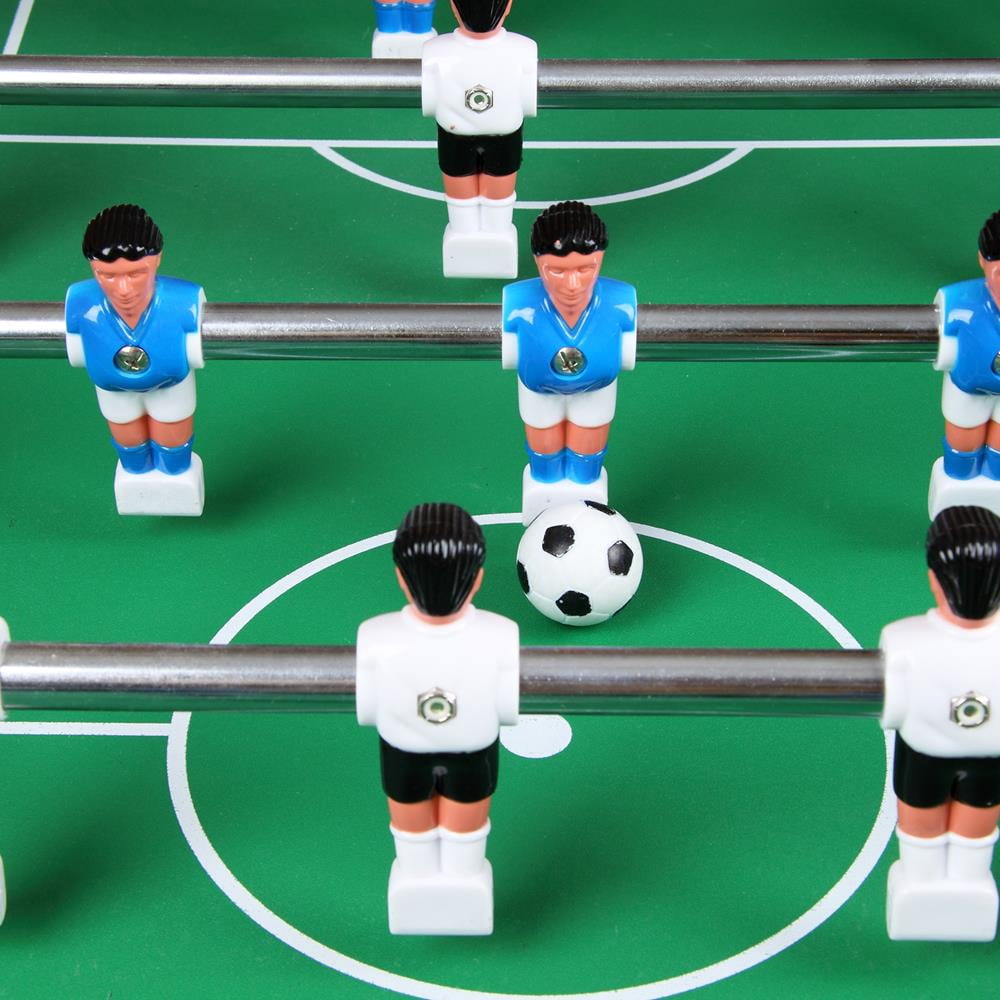 SereneLife 6-Piece Table Soccer Football Ball Replacement 1.3 Inches Mini Black & White Soccer Ball