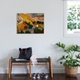 thumbnail image 2 of Art.com Landscape with House and Ploughman, 1889 Giclee Print by Vincent van Gogh, 32" x 24", 2 of 3