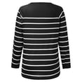 thumbnail image 3 of ketyyh-chn99 T Shirt Dress Women Women's Off The Shoulder Tops Long Sleeve Cross Wrap Ribbed Knit Tee Shirt Blouse, 3 of 5