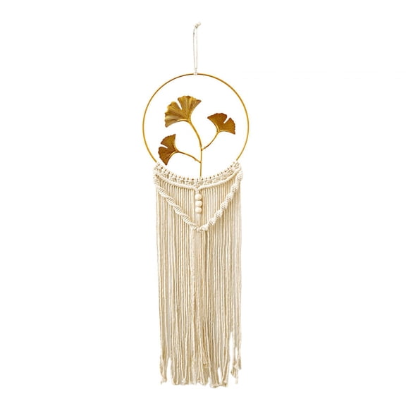 Hand Woven Boho Tapestry DIY Macrame Wall Hanging for Wedding Home Apartment