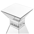 thumbnail image 4 of 12 inch Crystal End Table in Clear Mirror Finish, 4 of 5