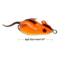 thumbnail image 5 of Opolski 5cm 9g Silicone Rat Bait Flexible Sharp Hook Rat Lure With Double Hook Fishing Accessory, 5 of 8