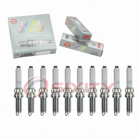 10 pc NGK 94201 Laser Iridium Spark Plugs for 0 040 552 12 12 0 041 666 Ignition Wire Secondary