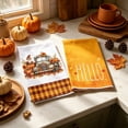 thumbnail image 5 of Aonerit 2 Pack Thanksgiving Kitchen Towels, Absorbent Cotton Dish Washing Towel, Fall Harvest Decorative Hand Towel, For Home Cleaning, 5 of 6